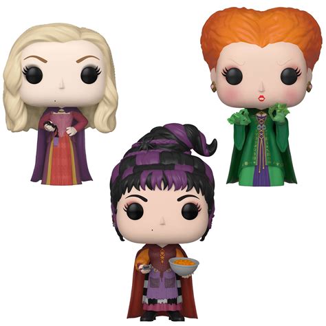 POP Disney: Hocus Pocus Sarah Sanderson With Spider Funko Vinyl Figure ...