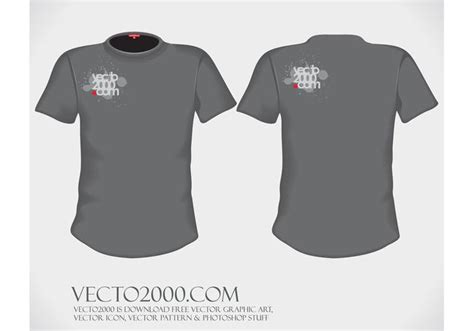 Vector illustration: T-shirt design template (for men) - Download Free Vector Art, Stock ...