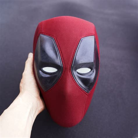 Deadpool Mask Adult Deadpool Cosplay Mask Movie Helmet Wearable 3D Face ...