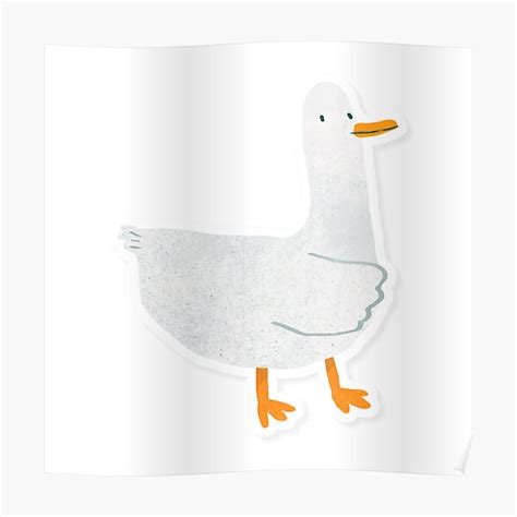 "Walking duck funny meme" Poster for Sale by Dawaly | Redbubble