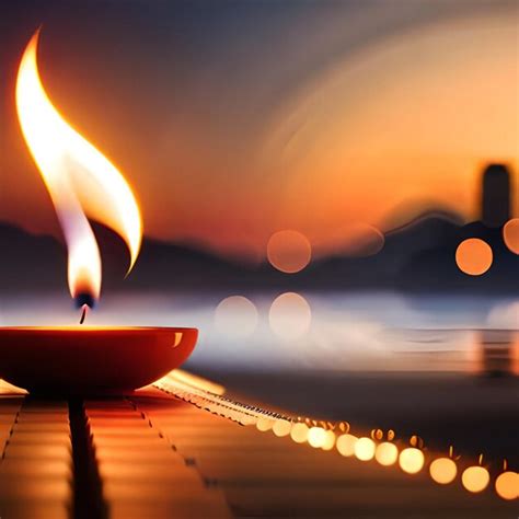 Premium AI Image | Diwali diya or oil lamp isolated festival of lights