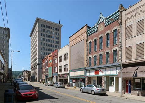 A downtown streetscape!, guess which city. Answer: Steubenville, Ohio ...