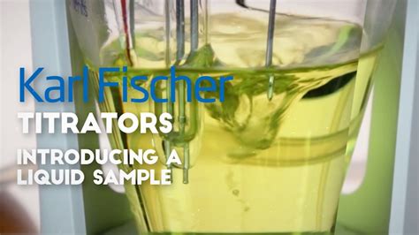 How to Introduce Samples for Karl Fischer Titration - YouTube