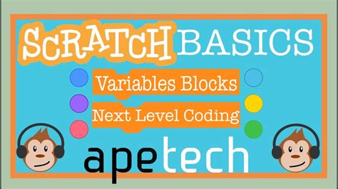 Scratch Tutorial: Explore Variable Blocks - YouTube