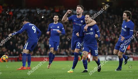 Eden Hazard Chelsea Celebrates Scoring Penalty Editorial Stock Photo - Stock Image | Shutterstock