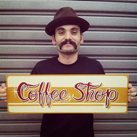 Tj Pinstriping: "Coffee Shop" sign For Sale | Hand painted signs vintage, Coffee shop signs ...