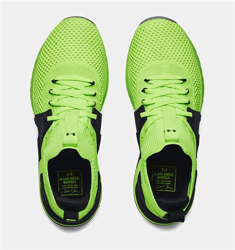 Project Rock 4 Under Armour Shoes in Lime Black