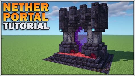 How To Make A Nether Portal In Minecraft (With or Without Obsidian)