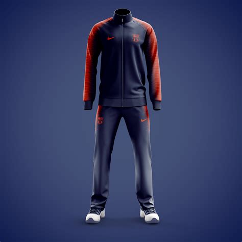 Nike Barcelona 18-19 Tracksuit | Behance