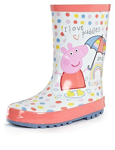 Peppa Pig™ Welly Boots (Younger Girls) | M&S | Peppa pig birthday party ...