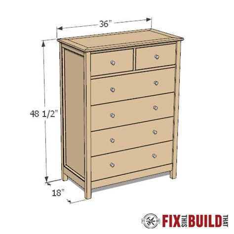 DIY Tall Dresser Plans | Fix This Build That