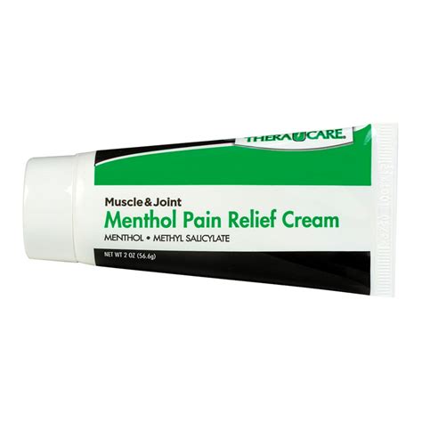 Menthol Pain Relief Cream (2 oz)-18464