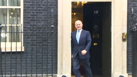 William Hague quits as foreign secretary in cabinet reshuffle