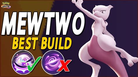 Psystrike Is BUSTED!! | Mega Mewtwo X BEST BUILD!! | Pokemon Unite - YouTube