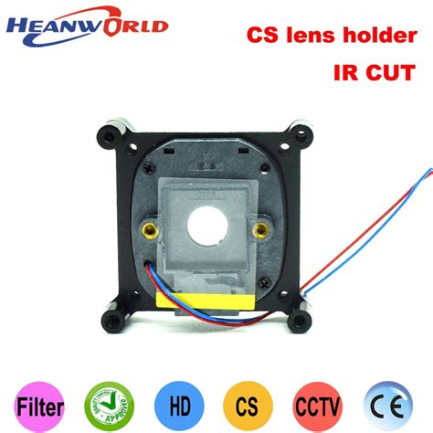 Heanworld good quality IR cut filter IR CUT for CCTV camera double filter dual filter IR CUT CS ...