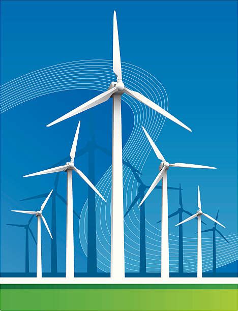 Wind Turbine Clip Art, Vector Images & Illustrations - iStock