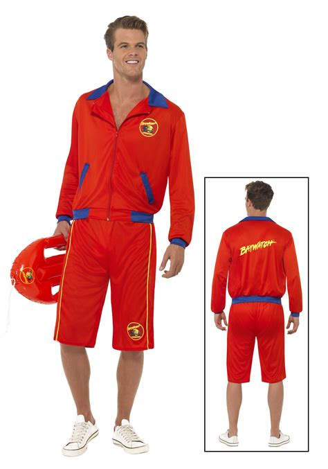 Baywatch Beach Men's Lifeguard Costume