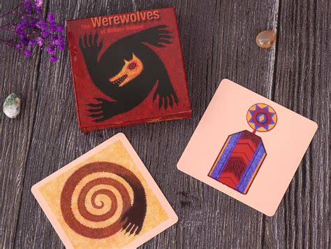 The Werewolves Board Game with English rules Werewolves with | Etsy