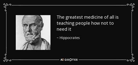 TOP 25 QUOTES BY HIPPOCRATES (of 158) | A-Z Quotes