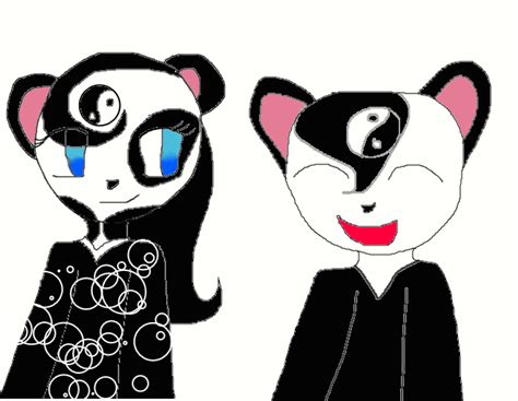 Panda Twins by poptarteater123 on DeviantArt