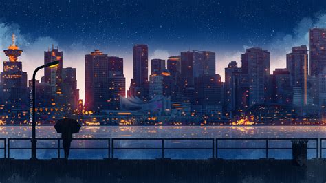 4k Anime City Night Wallpapers - Wallpaper Cave