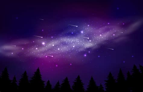 Milky Way Galaxy Background 13661862 Vector Art at Vecteezy