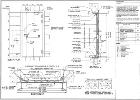 BLAST & HOLLOW METAL DOOR INSTALLATION PROCEDURE | METHOD STATEMENT