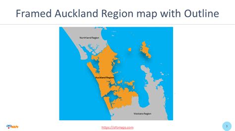 New Zealand Auckland Map - OFO Maps