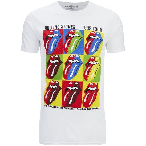 Rolling Stones Men's Forty Licks 1989 Tour T-Shirt - White Merchandise - Zavvi UK