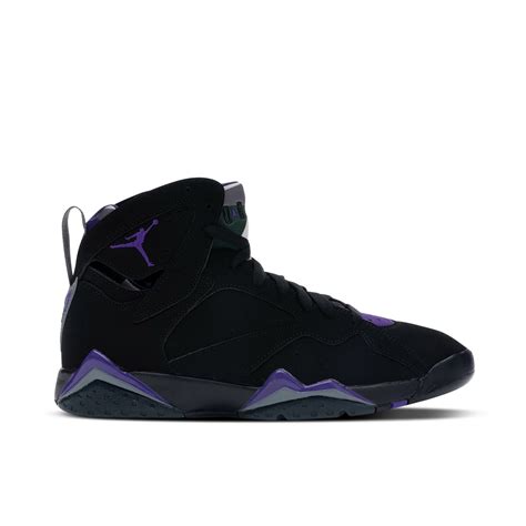 Air Jordan 7 Ray Allen Bucks Black Purple | 304775-053 | Laced