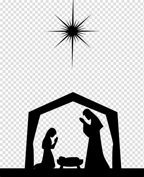 Free download | Christmas Manger, Nativity Scene, Christmas Day, Silhouette, Nativity Of Jesus ...
