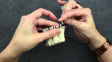 2X2 Tubular Bind Off in the Round | Sewing binding, Knitting stitches tutorial, Bind off knitting