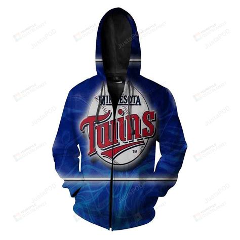 Minnesota Twins NFL 3D Pullover Hoodie, Zip-up Hoodie - HomeFavo