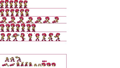 custom amy sprites by phoenixTH14 on DeviantArt