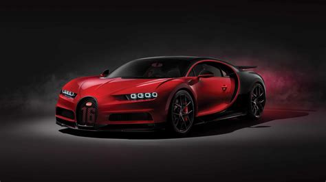 Bugatti Chiron Sport Red UHD 4K Wallpaper - Pixelz.cc