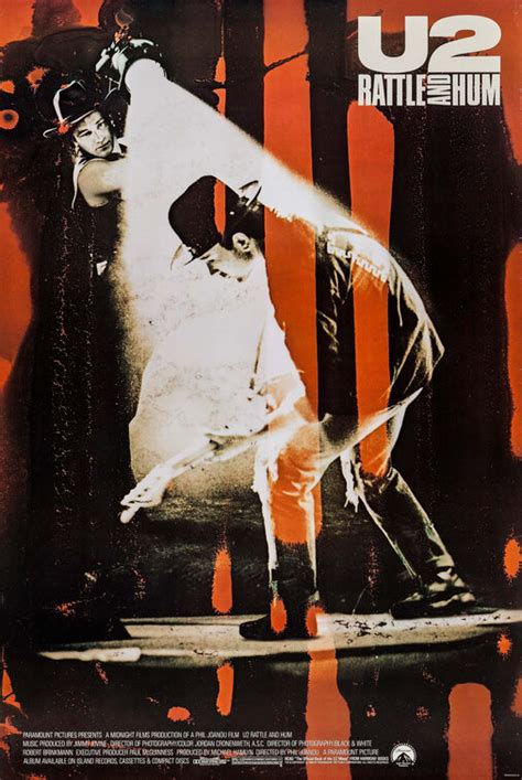 U2: Rattle and Hum Movie Poster (#1 of 5) - IMP Awards