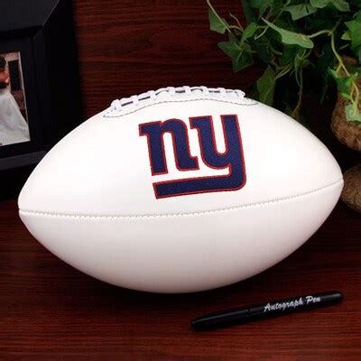 New York Giants Official Full-Size Autograph Football