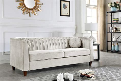 Upholstered Chesterfield Sofa