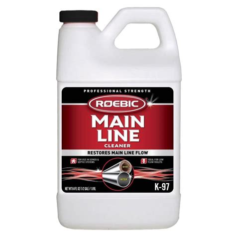 Shop Roebic Laboratories, Inc. 64 oz K-97 Main Line Cleaner 64-fl oz Drain Cleaner at Lowes.com