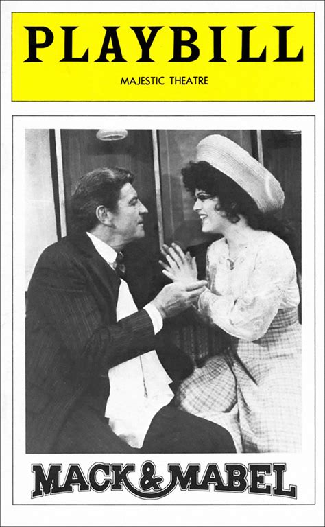 Mack & Mabel (Broadway, Majestic Theatre, 1974) | Playbill