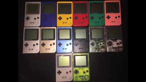 Gameboy Pocket Collection - YouTube