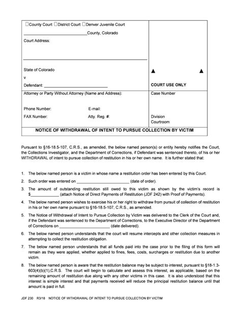 Colorado Judicial Branch 2nd Judicial District CO Courts Form - Fill Out and Sign Printable PDF ...