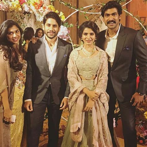 Samantha and Naga Chaitanya Wedding Reception Photos