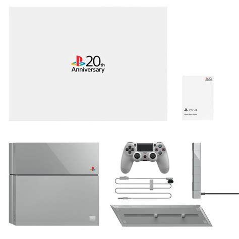 Sony reveals limited edition PlayStation 4 20th Anniversary Edition ...