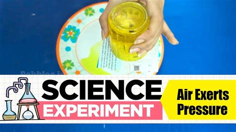 Air Exerts Pressure Experiment | Science Experiment -22 | Easy ...