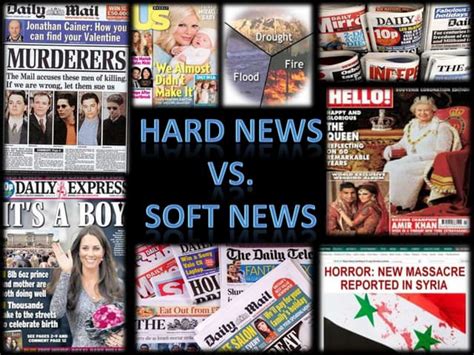 Hard news vs soft news | PPT