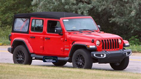 CAUGHT: Euro-Spec 2021 Jeep® Wrangler Unlimited Sahara 4xe: - MoparInsiders