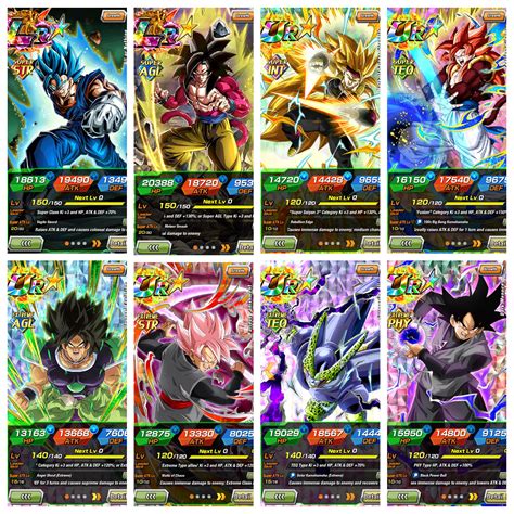 Some of my favorite Super & Extreme type units in Dokkan Battle : r/DBZDokkanBattle