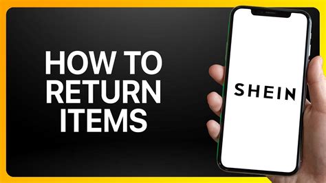 How To Return Shein Items Tutorial - YouTube