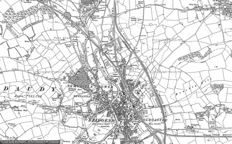 Old Maps of Bridgend, Mid Glamorgan - Francis Frith